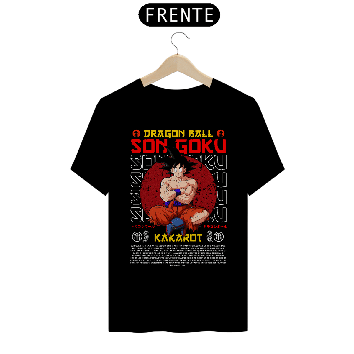 Nome do produto: Camiseta - Son Goku