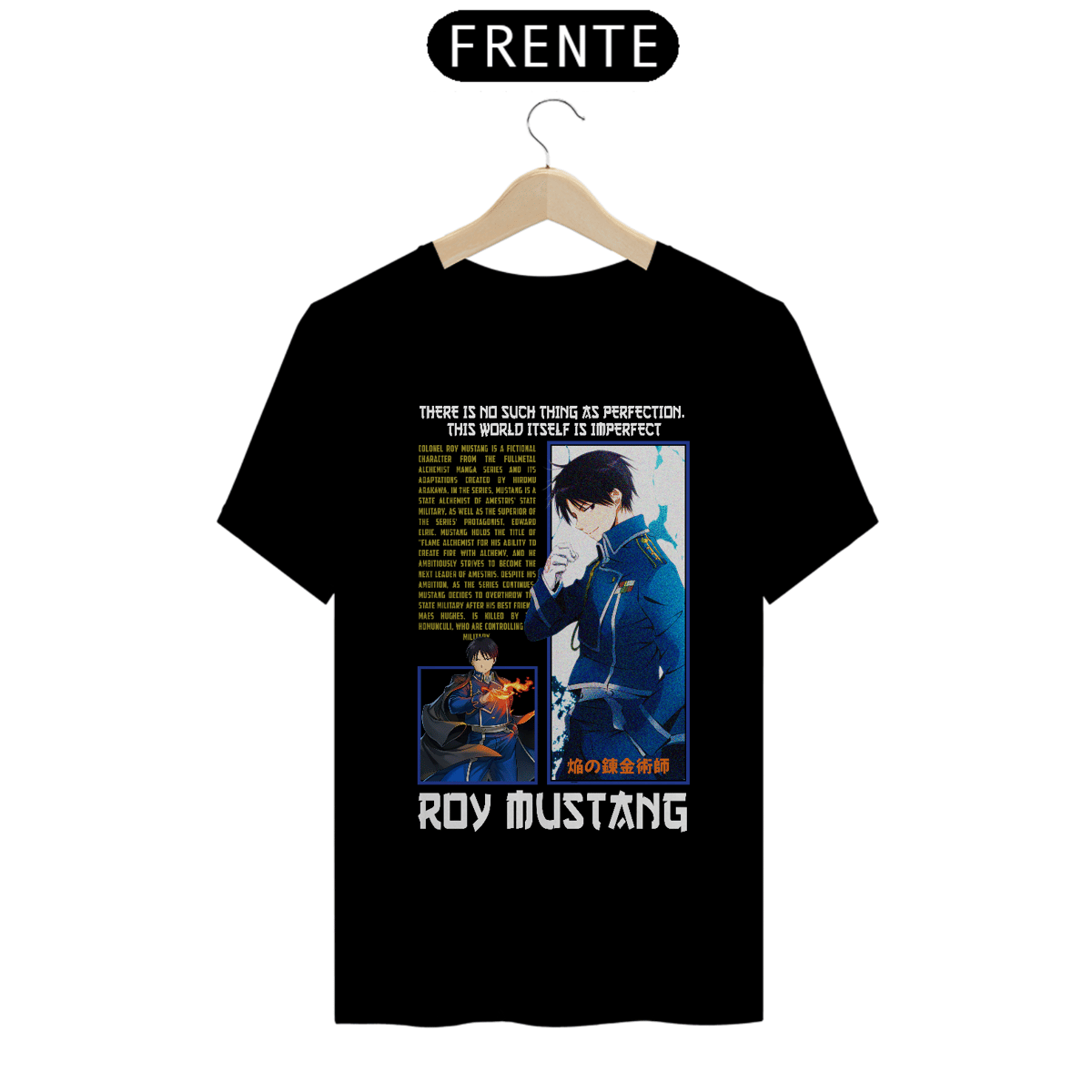 Nome do produto: Camiseta - Roy Mustang