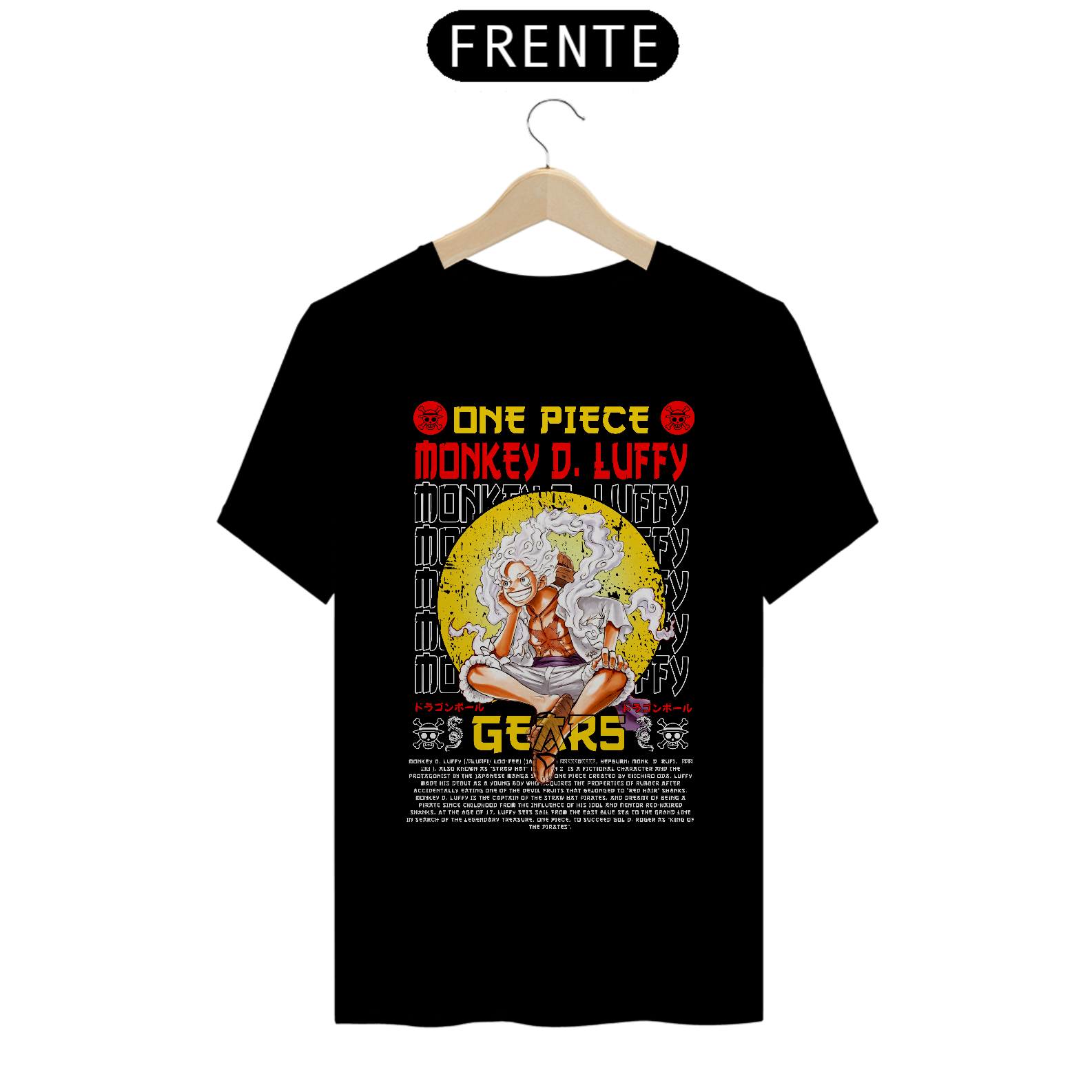 Camiseta - Luffy Gear 5