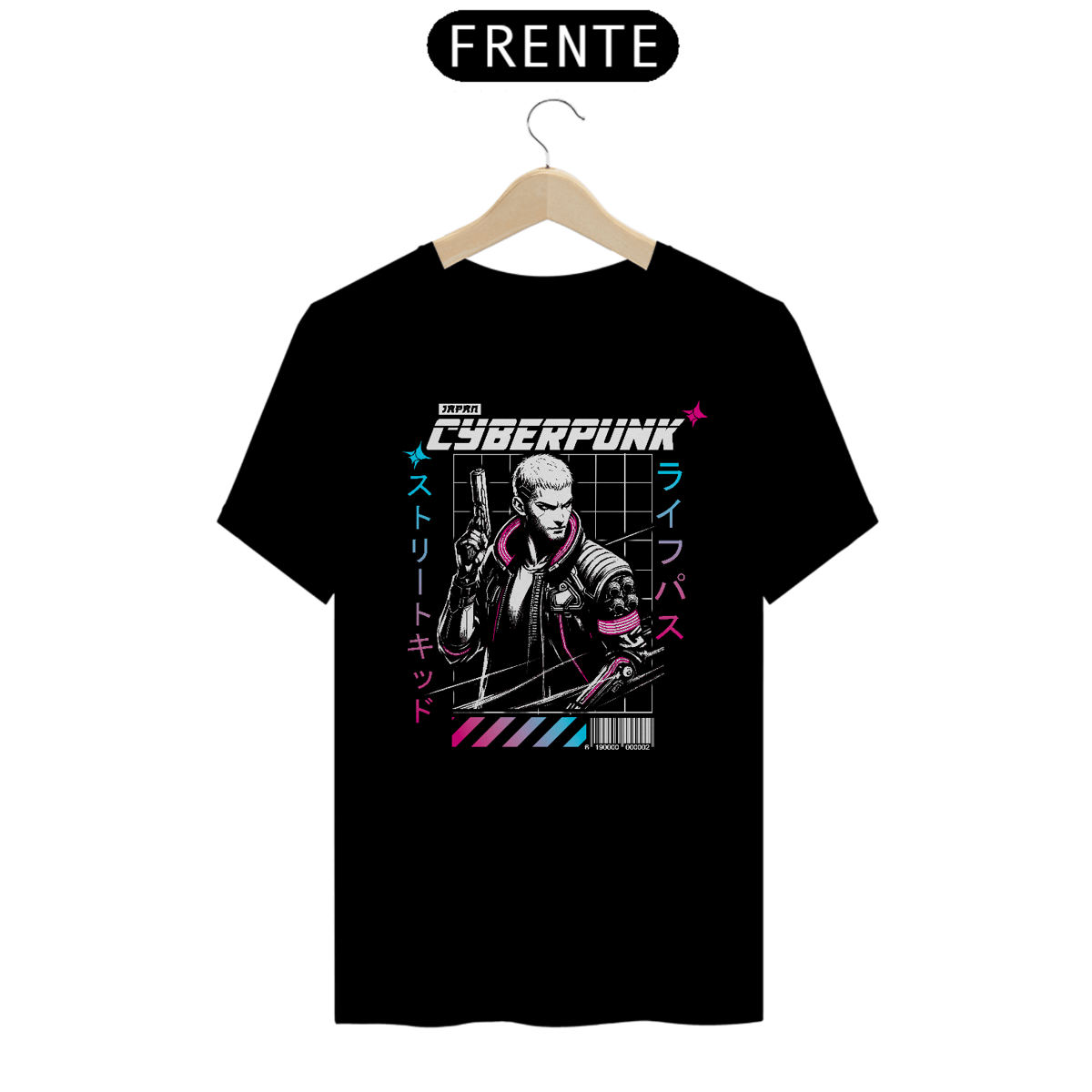 Nome do produto: Camiseta - Cyberpunk V