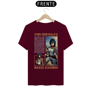 Nome do produto Camiseta - Mikasa
