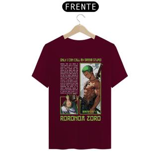 Nome do produto Camiseta - Roronoa Zoro