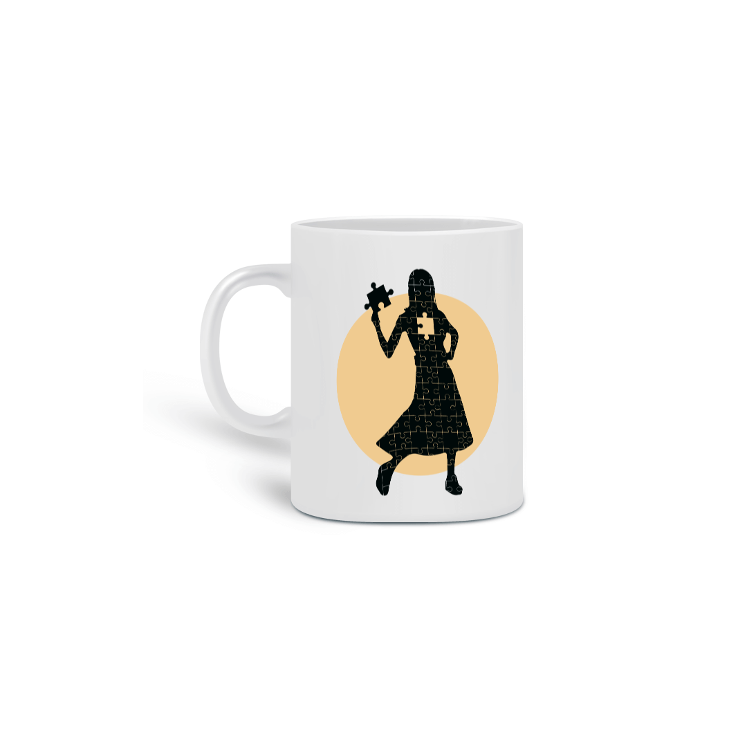 Nome do produto: Caneca Alexandra - A Mulher Inteira