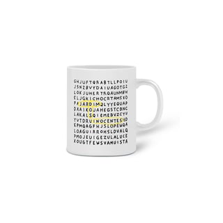 Nome do produto Caneca JARDIM DOS INOCENTES