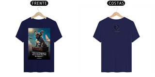 Nome do produto T-shirt Classic - Linha Pet Viagem Colors