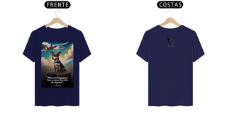 Nome do produto T-shirt Classic - Linha Pet Viagem Colors
