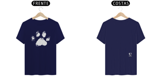 Nome do produto T-shirt Classic Patinha de doguinho - Valor promocional