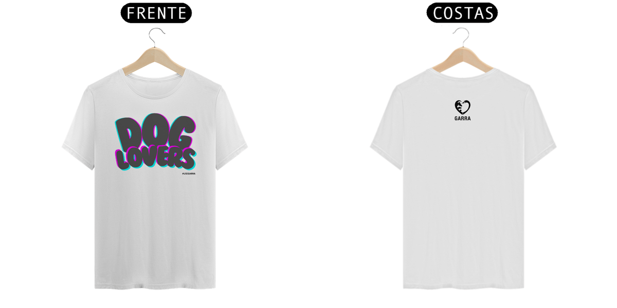 Nome do produto: Camisa unisex - Dog Lovers