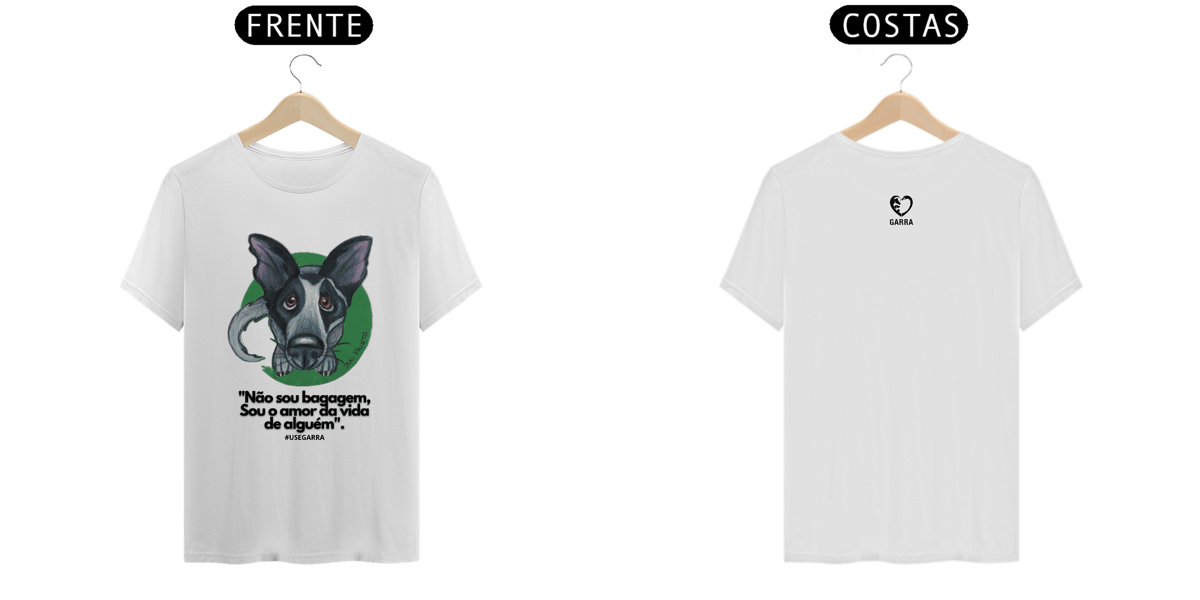Nome do produto: T-shirt Prime - Linha Pet Viagem