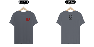 Nome do produto T-shirt Classic Coração - Valor promocional
