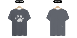 Nome do produto T-shirt Classic Patinha de doguinho - Valor promocional