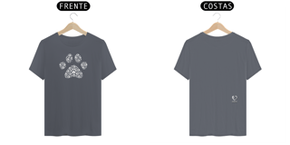 Nome do produto T-shirt Classic Patinha de doguinho - Valor promocional