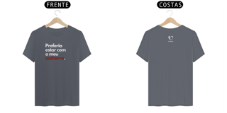 Nome do produto T-shirt Classic Frases - Valor promocional