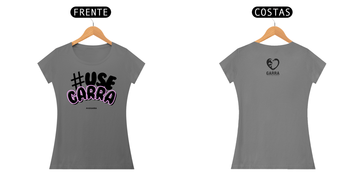 Nome do produto: Camisa feminina Baby long estonada - #USEGARRA