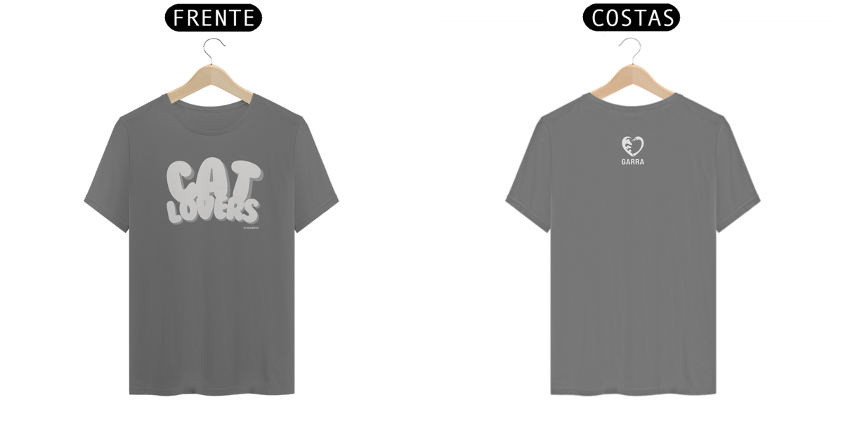 Nome do produto: T-Shirt Estonada - CAT LOVERS