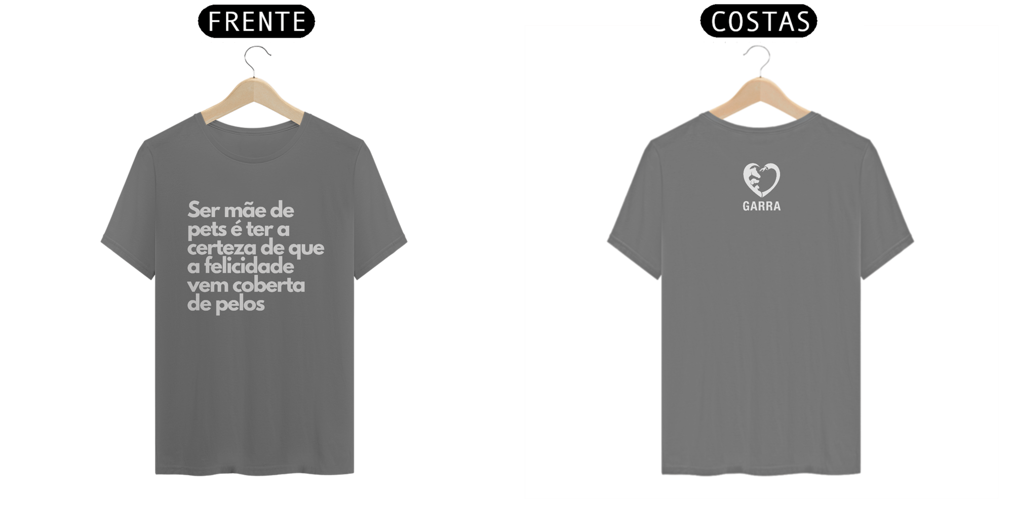 T-Shirt Estonada - Mães de pets