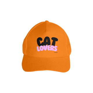 Nome do produto Boné Prime com tela - Cat Lovers