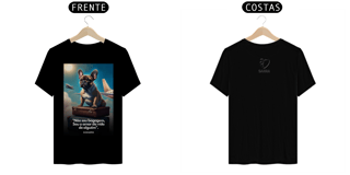 Nome do produto T-shirt Classic - Linha Pet Viagem Colors