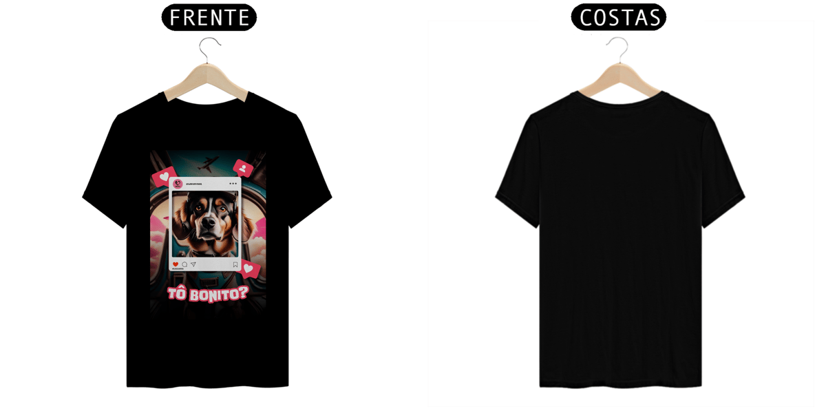 Nome do produto: T-Shirt Prime - Instafeed Dog