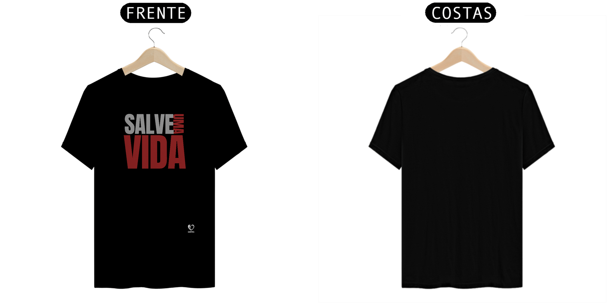 T-Shirt Prime - Salve uma vida