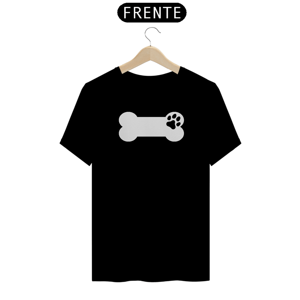 Nome do produto: T-Shirt Prime - Estampa de ossinho