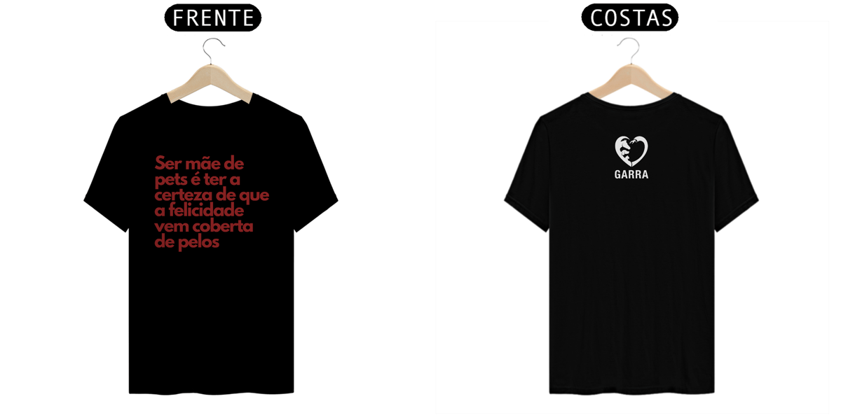 Nome do produto: T-Shirt Prime - Mães de pets