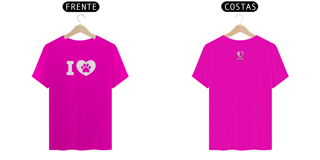 Nome do produto T-shirt Classic I LOVE DOGS - Valor promocional