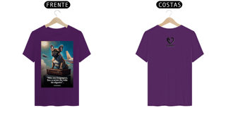 Nome do produto T-shirt Classic - Linha Pet Viagem Colors