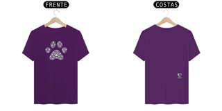 Nome do produto T-shirt Classic Patinha de doguinho - Valor promocional