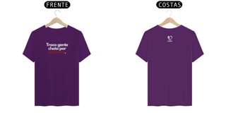 Nome do produto T-shirt Classic Frases - Valor promocional