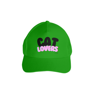 Nome do produto Boné Prime com tela - Cat Lovers