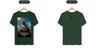 Nome do produto T-shirt Classic - Linha Pet Viagem Colors