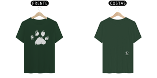 Nome do produto T-shirt Classic Patinha de doguinho - Valor promocional