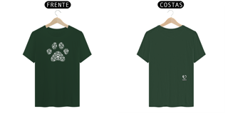 Nome do produto T-shirt Classic Patinha de doguinho - Valor promocional