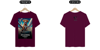 Nome do produto T-shirt Classic - Linha Pet Viagem Colors