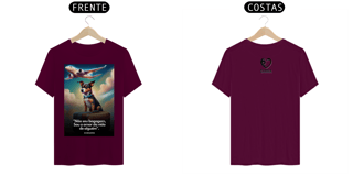 Nome do produto T-shirt Classic - Linha Pet Viagem Colors
