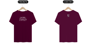 Nome do produto T-shirt Classic DOG FAMILY - Valor promocional