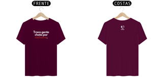 Nome do produto T-shirt Classic Frases - Valor promocional