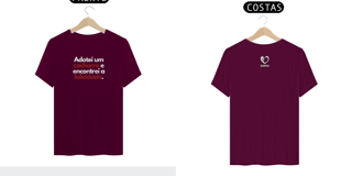Nome do produto T-shirt Classic Frases - Valor promocional