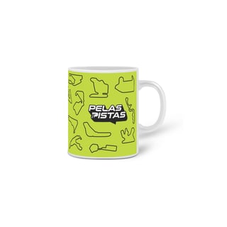 Nome do produto Caneca Pelas Pistas Verde