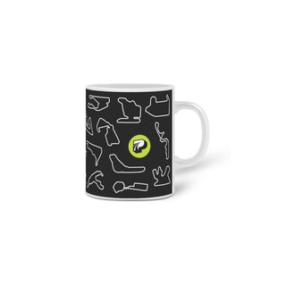 Nome do produto Caneca Pelas Pistas Preta