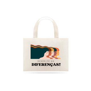 Nome do produto EcoBag Respeite as diferenças