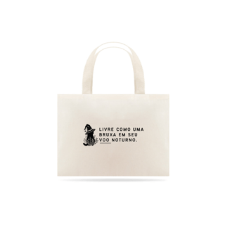 Nome do produto Ecobag Livre em seu voo noturno