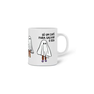 Nome do produto Caneca Só café para salvar o dia