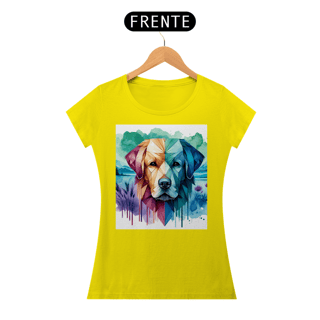 Nome do produto Camiseta baby long Labrador Retriever - Arte Singular