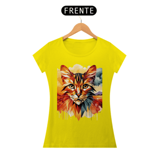 Nome do produto Camiseta baby long Bengal - Arte Singular