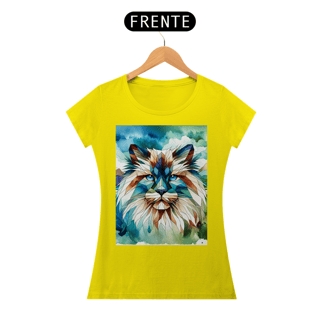 Nome do produto Camiseta Feminina Himalaio Aquarela