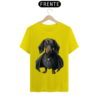 Nome do produto Camiseta Dachshund (Teckel) Gótico - Arte Singular