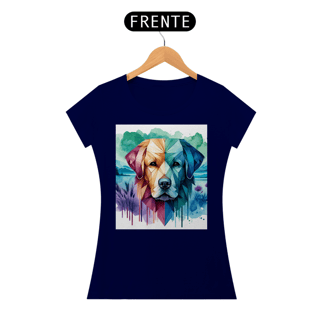 Camiseta baby long Labrador Retriever - Arte Singular