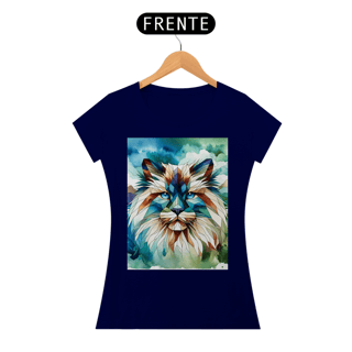 Nome do produto Camiseta Feminina Himalaio Aquarela
